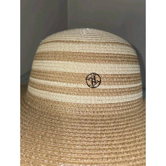 Adrienne Vittadini Hat Beach Wide Brim MSRP $80 NWT AV336 BEACH. RESORT COTTAGE - Picture 3 of 11
